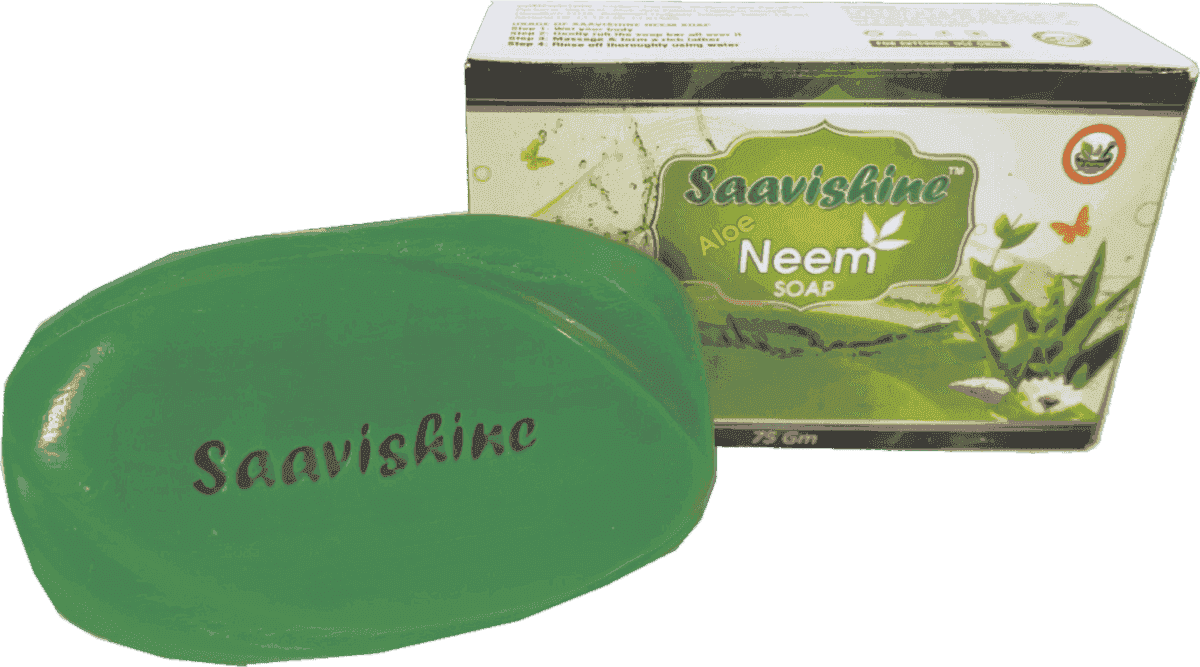 Saavishine Aloe Neem Soap